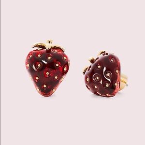 Kate Spade Strawberry Stud Earring Limited Edition
